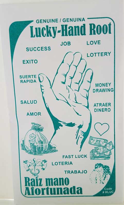 Lucky Hand Root