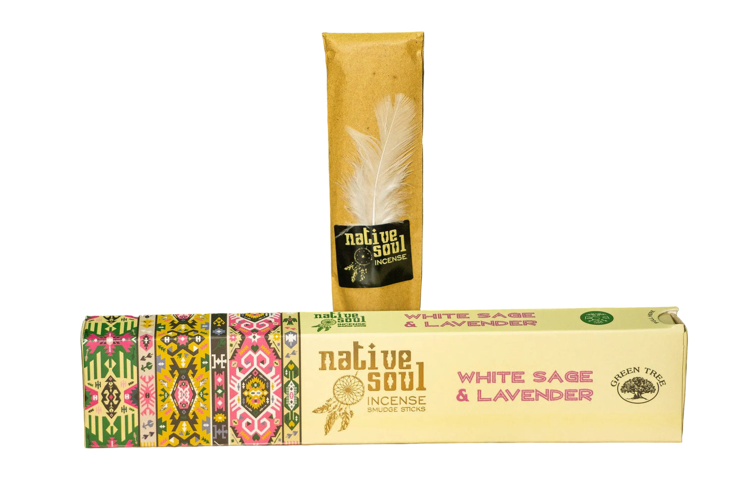 Native Soul White Sage And Lavender Incense Sticks