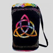 Cotton Tie Dye Triquetra Backpack Multi