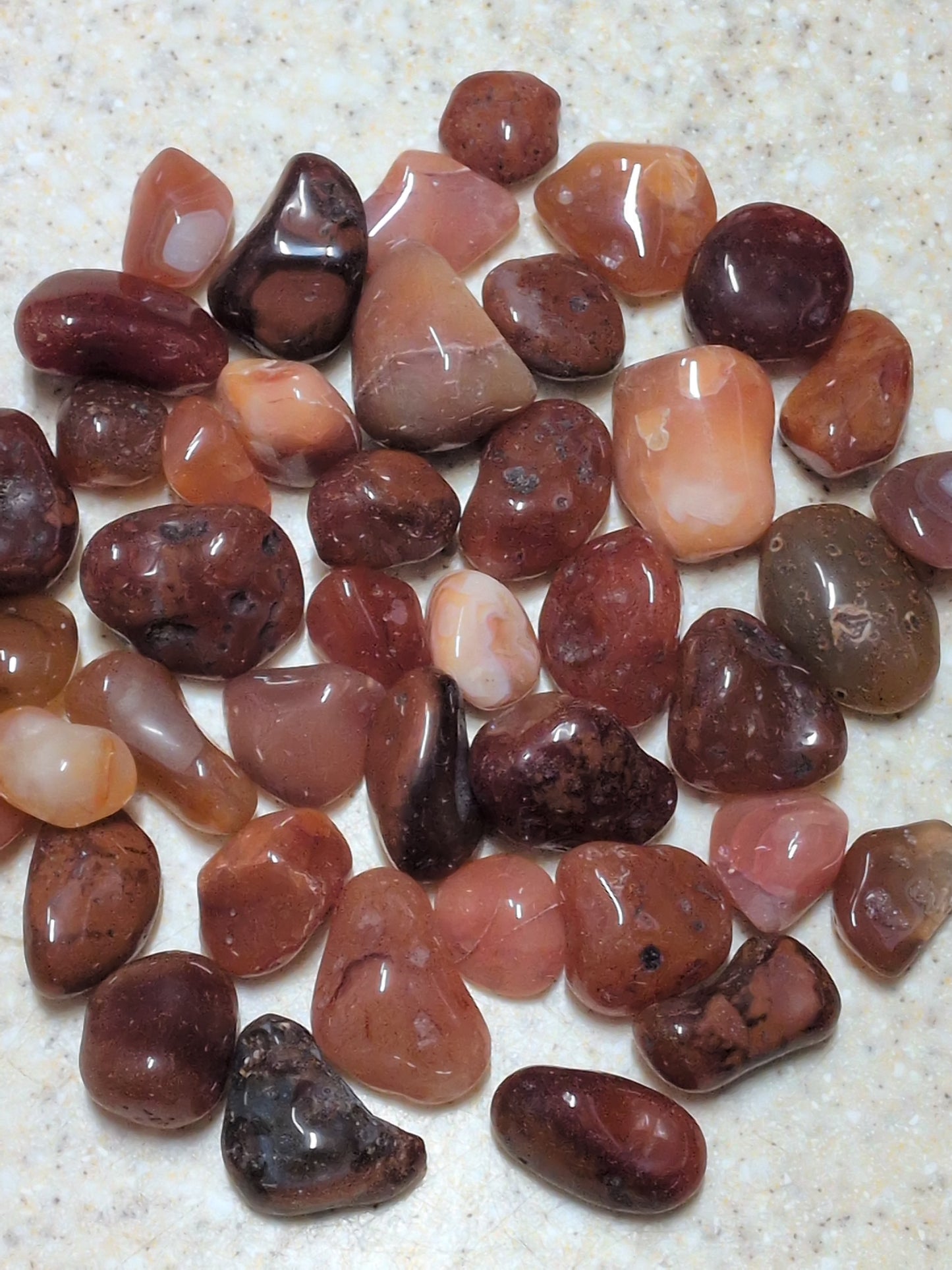 Carnelian Tumbled Stones