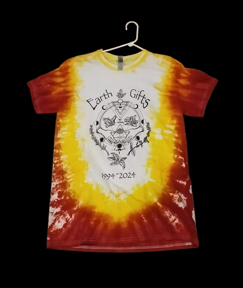 Earth Gifts 30th Anniversary Tye Dye T-shirt (Assorted colors & styles)