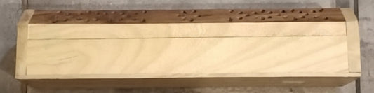 Two-tone wood Incense Coffin Box