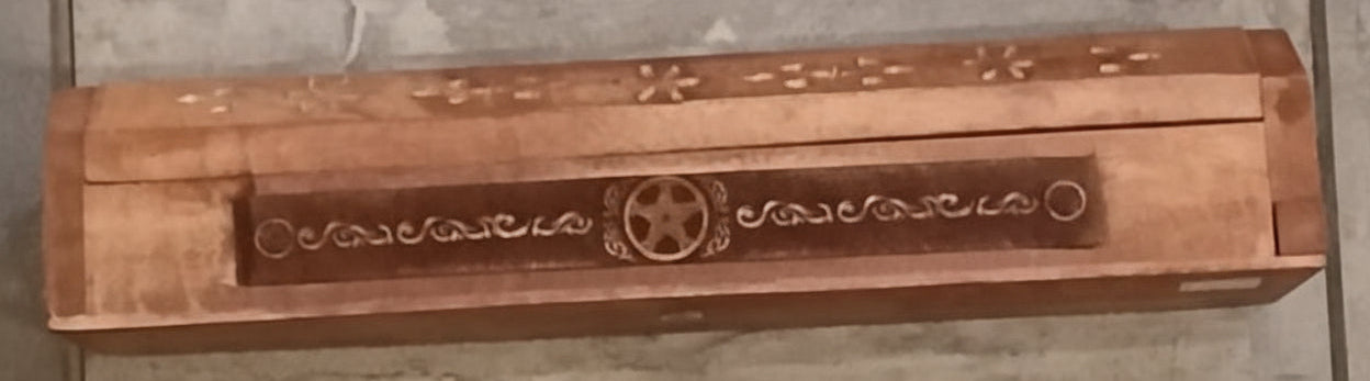 Pentacle Incense Coffin Box
