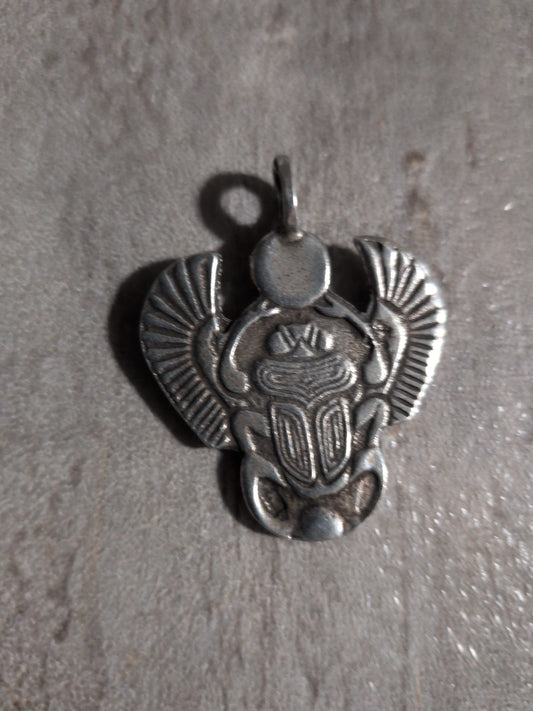 Mystic Nile (Egyptian Collection) The Scarab Pewter Pendant