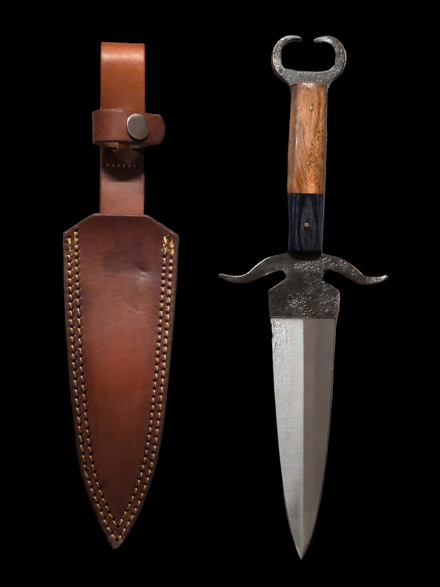 Rite Edge Forged Series 10" Athame w/ wood Handle