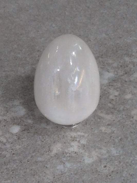 Selenite 45mm Egg