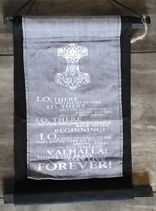Norse Poetic Valhalla banner