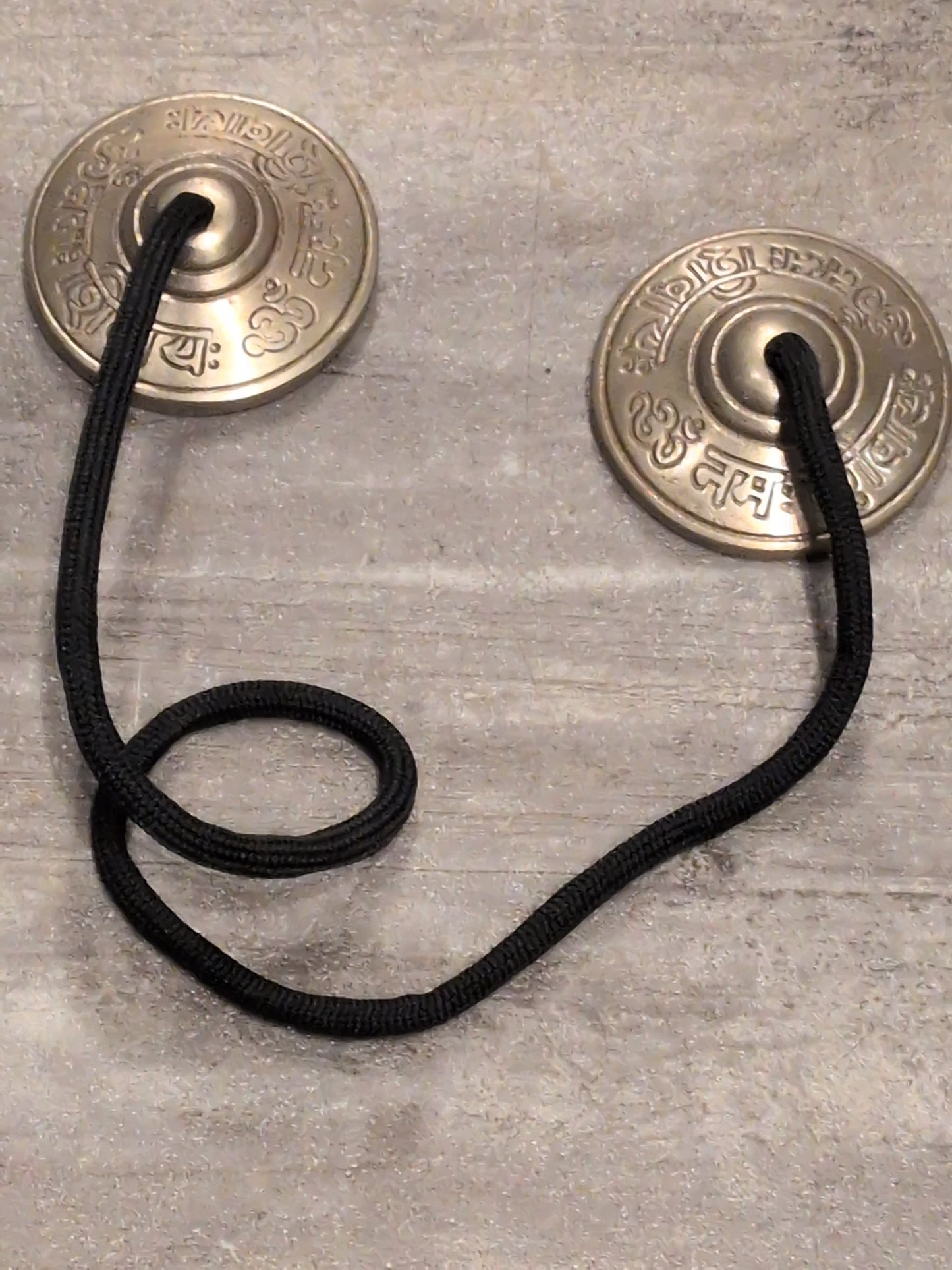 Brass Tingshas w/ Script