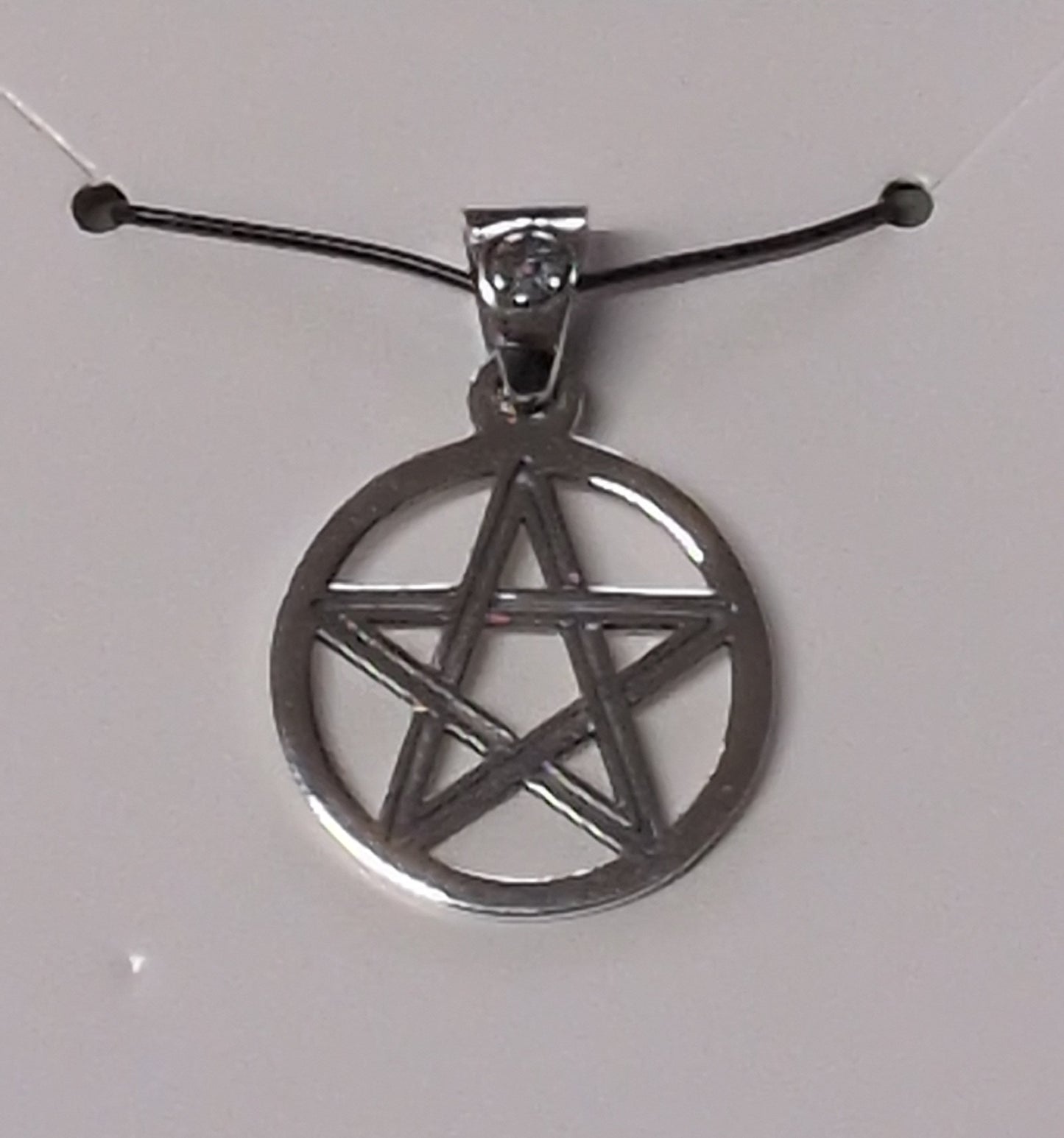 Pentagram Sterling Silver Pendant