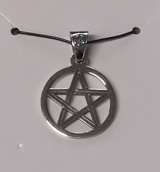 Pentagram Sterling Silver Pendant