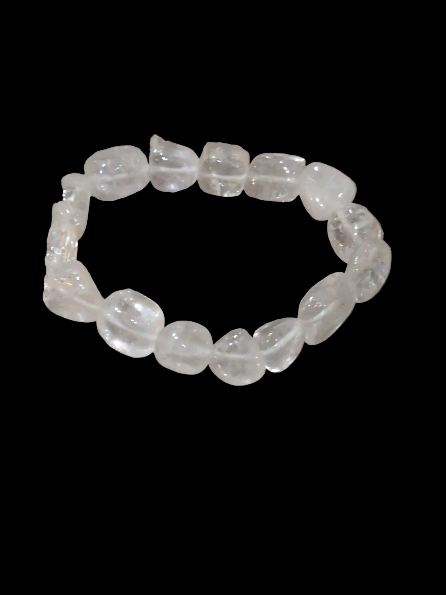 Clear Quartz Nugget Bracelet
