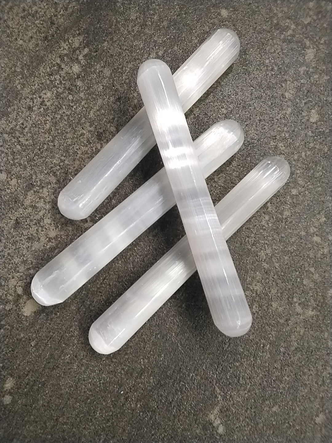 Polished Rounded Selenite Wand
