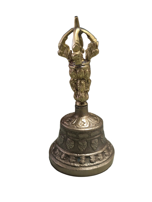 Seven Metal Handle Bell 4.5" With Stick