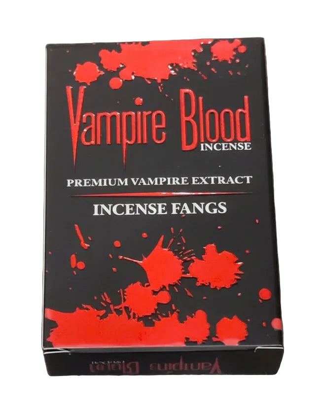 Vampire Blood Incense fangs 10 cones Devil's Garden