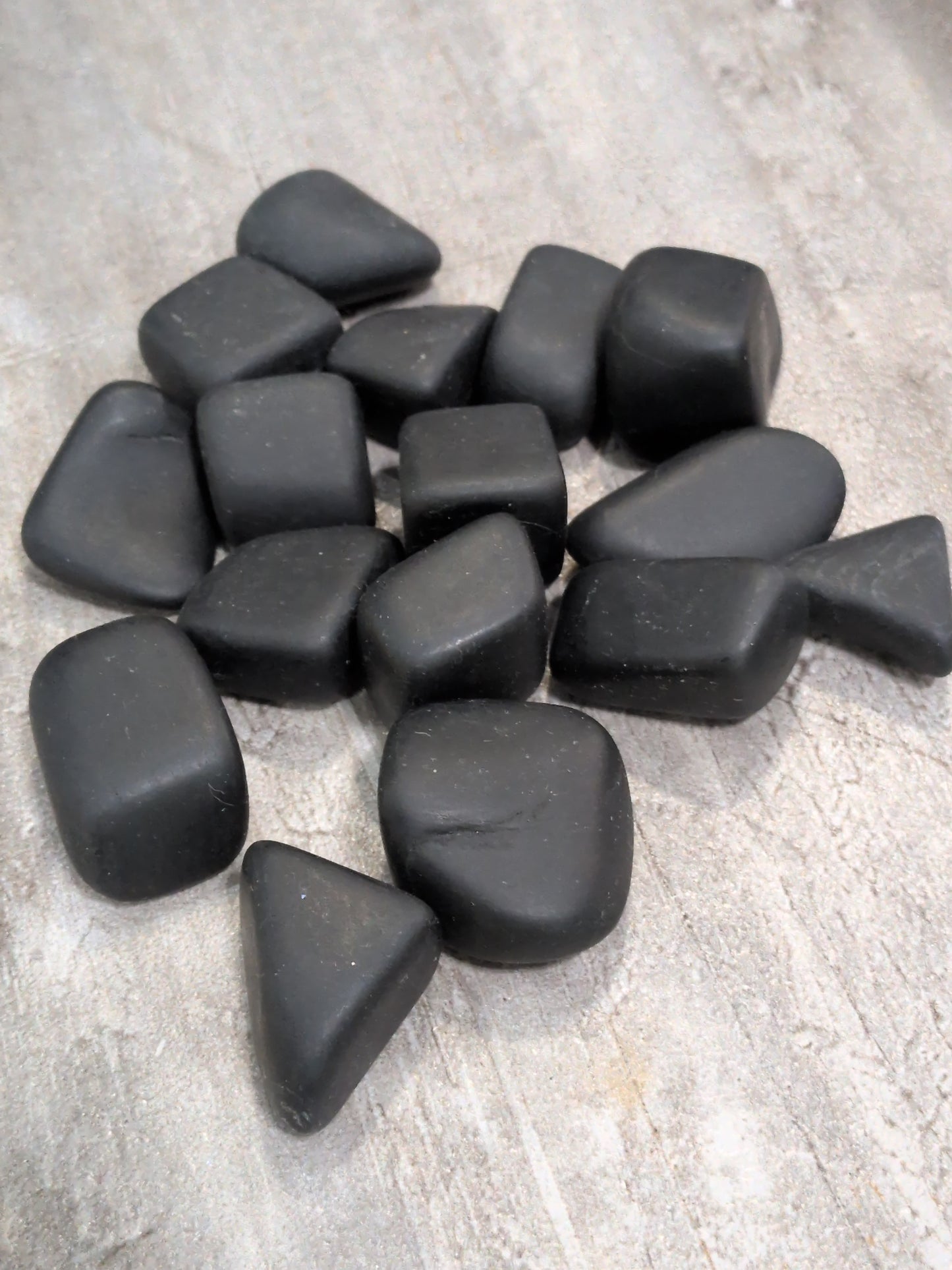 Black Jade Tumbled stone