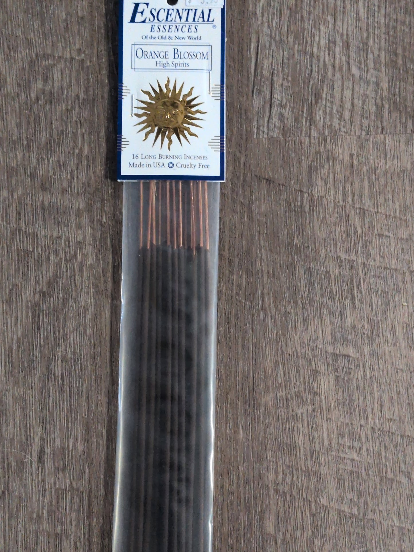 Escential Essences Incense 16 sticks Orange Blossom