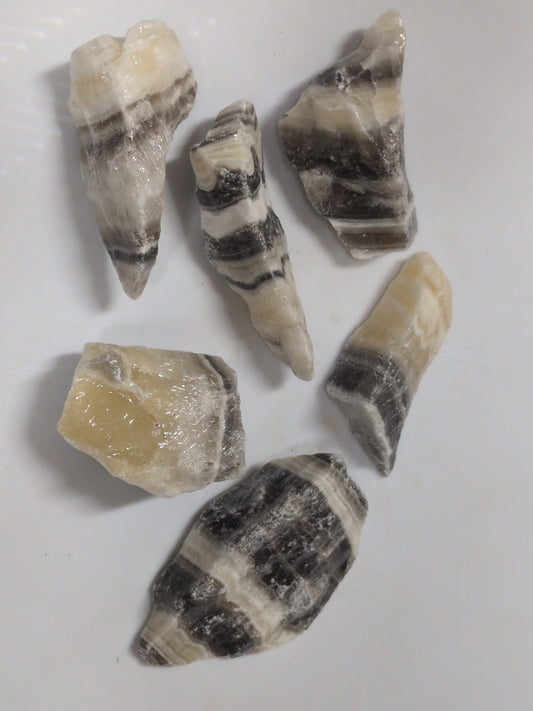 Rough Zebra Calcite stone