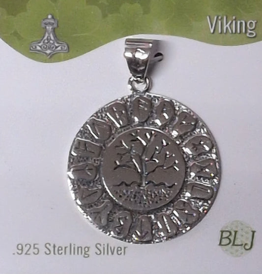 Tree of Life Sterling Silver Pendant