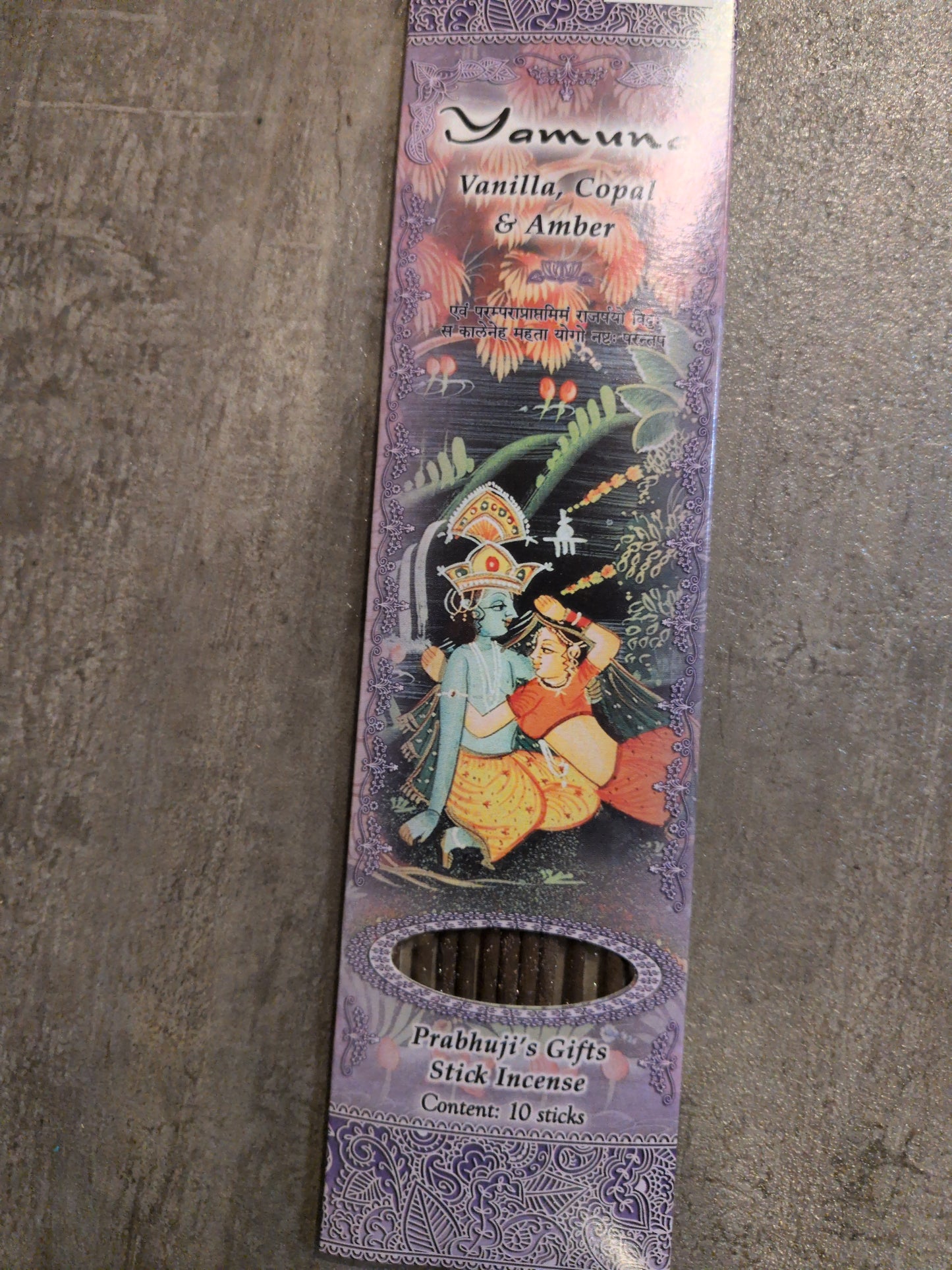 Prabhuji's Incense 10 sticks Yamuna