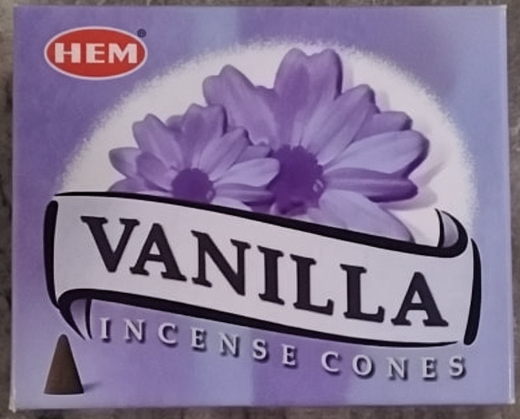 HEM Vanilla Incense Cones