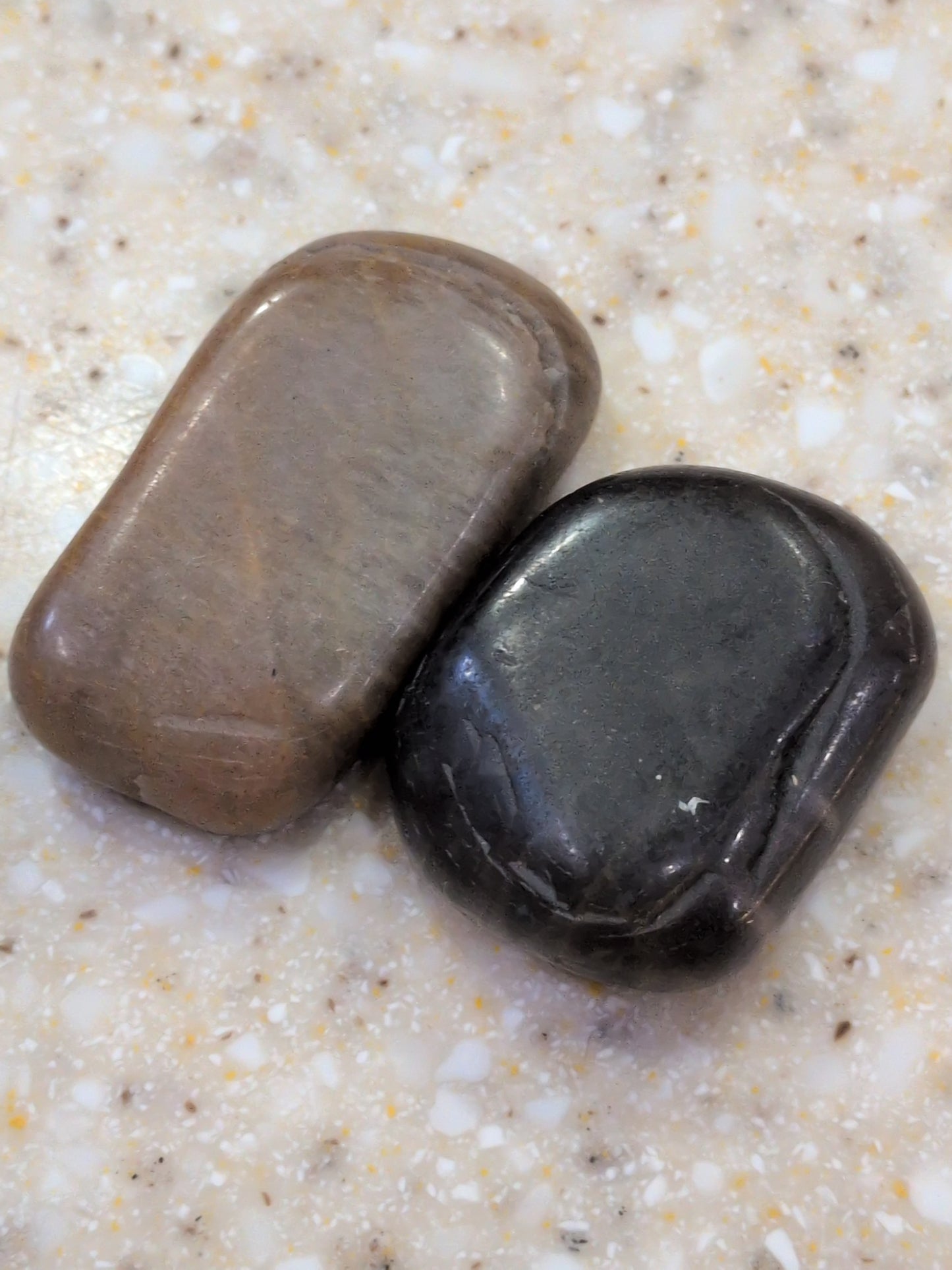 Black Moonstone Tumbled stone