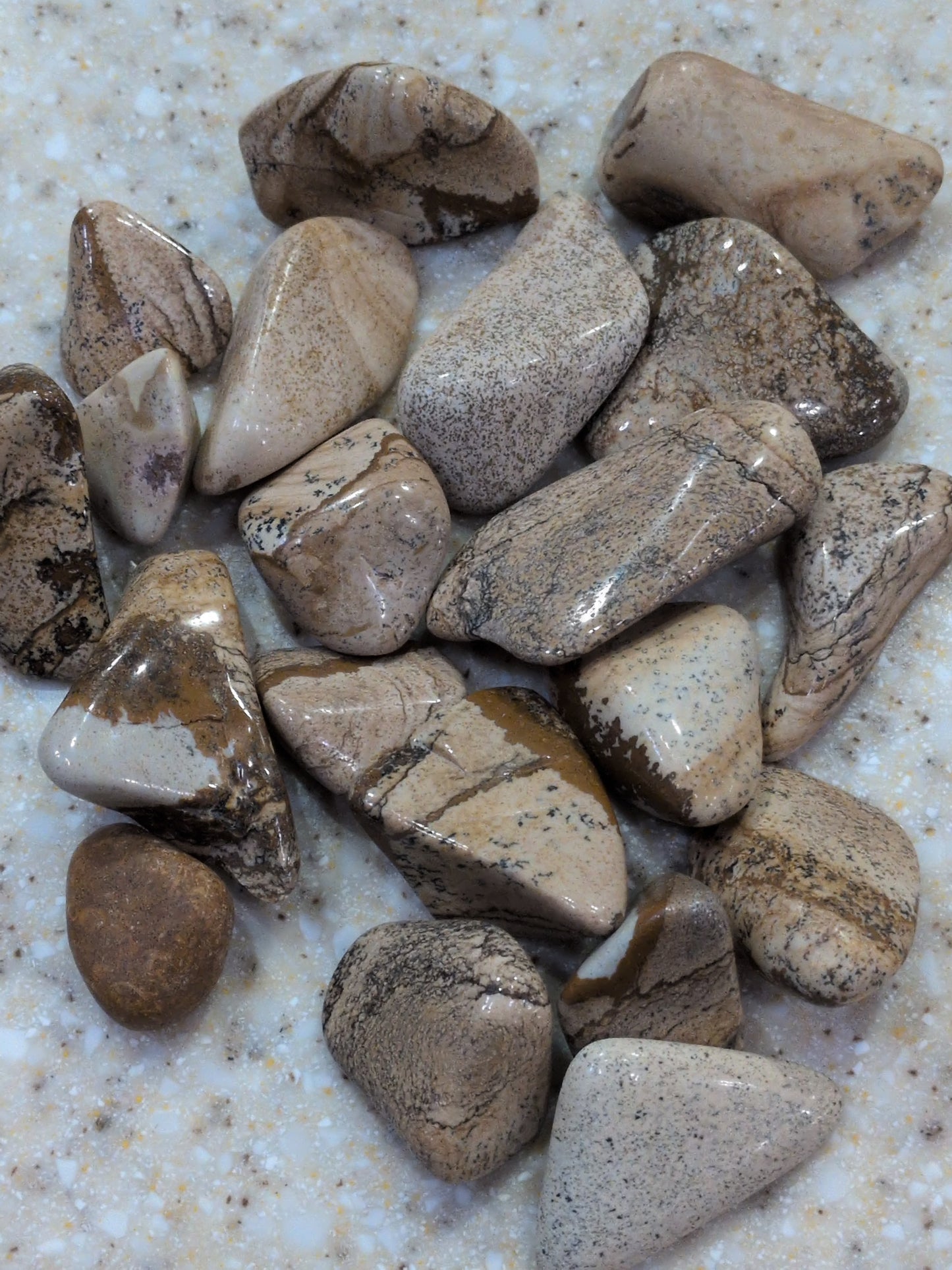 Picture Jasper Tumbled stone