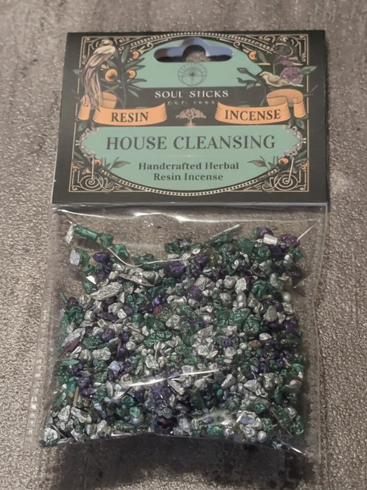 Soul Sticks Resin Incense House Cleansing