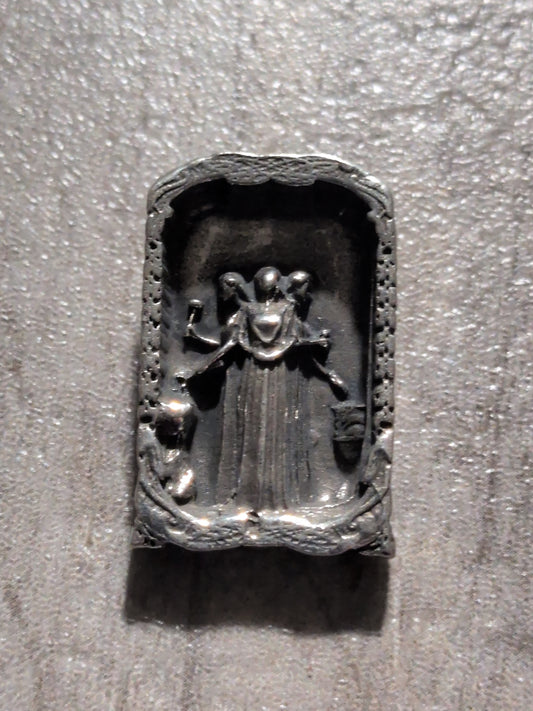 Brigid's Cross Pewter Pendant