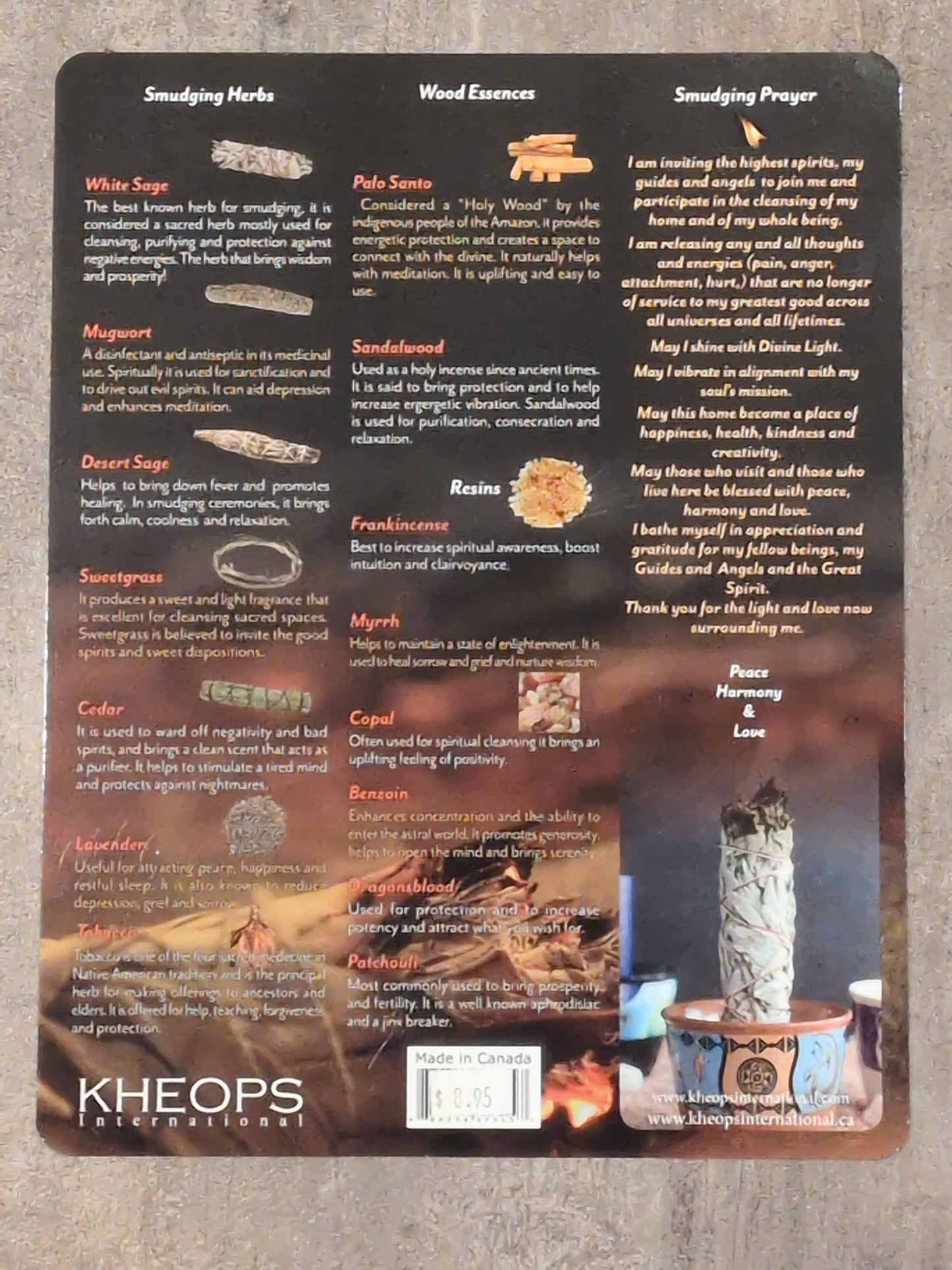 The Art of Smudging Laminated Chart
