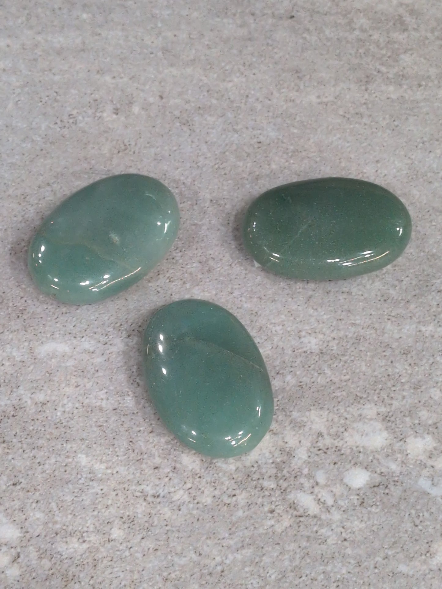Green Aventurine palm stone