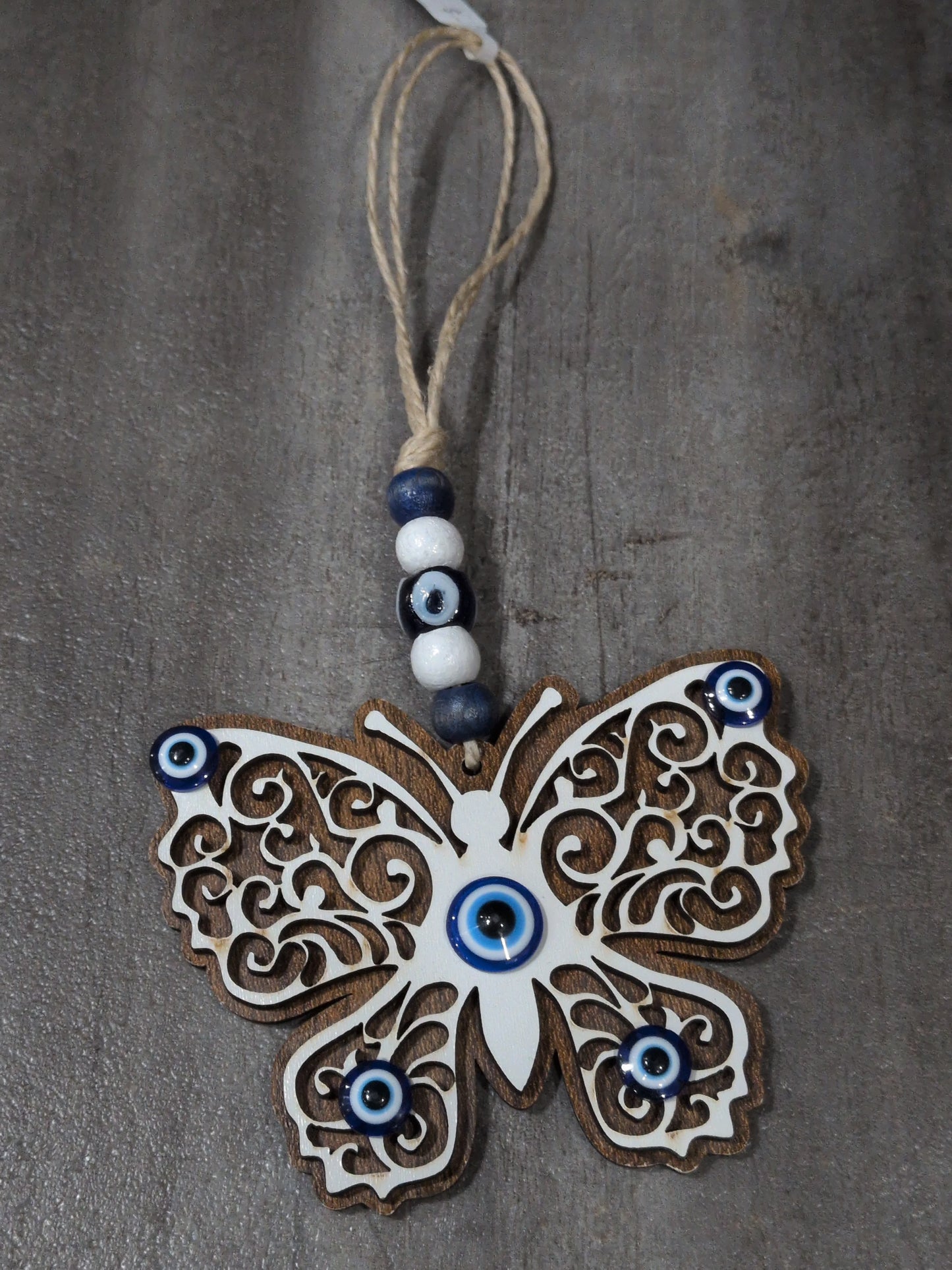 Assorted Evil Eye wall hanger - Tree of Life, Owl, Butterfly, Fatima Hand