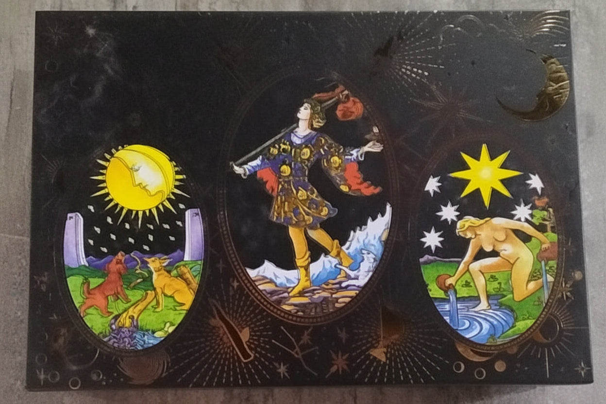 Gold Foil Tarot/ Let the magic begin...