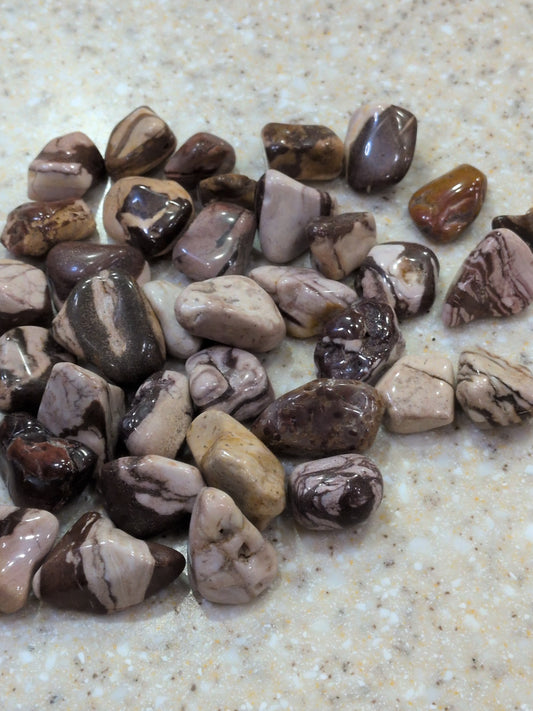 Zebra Jasper Tumbled stone