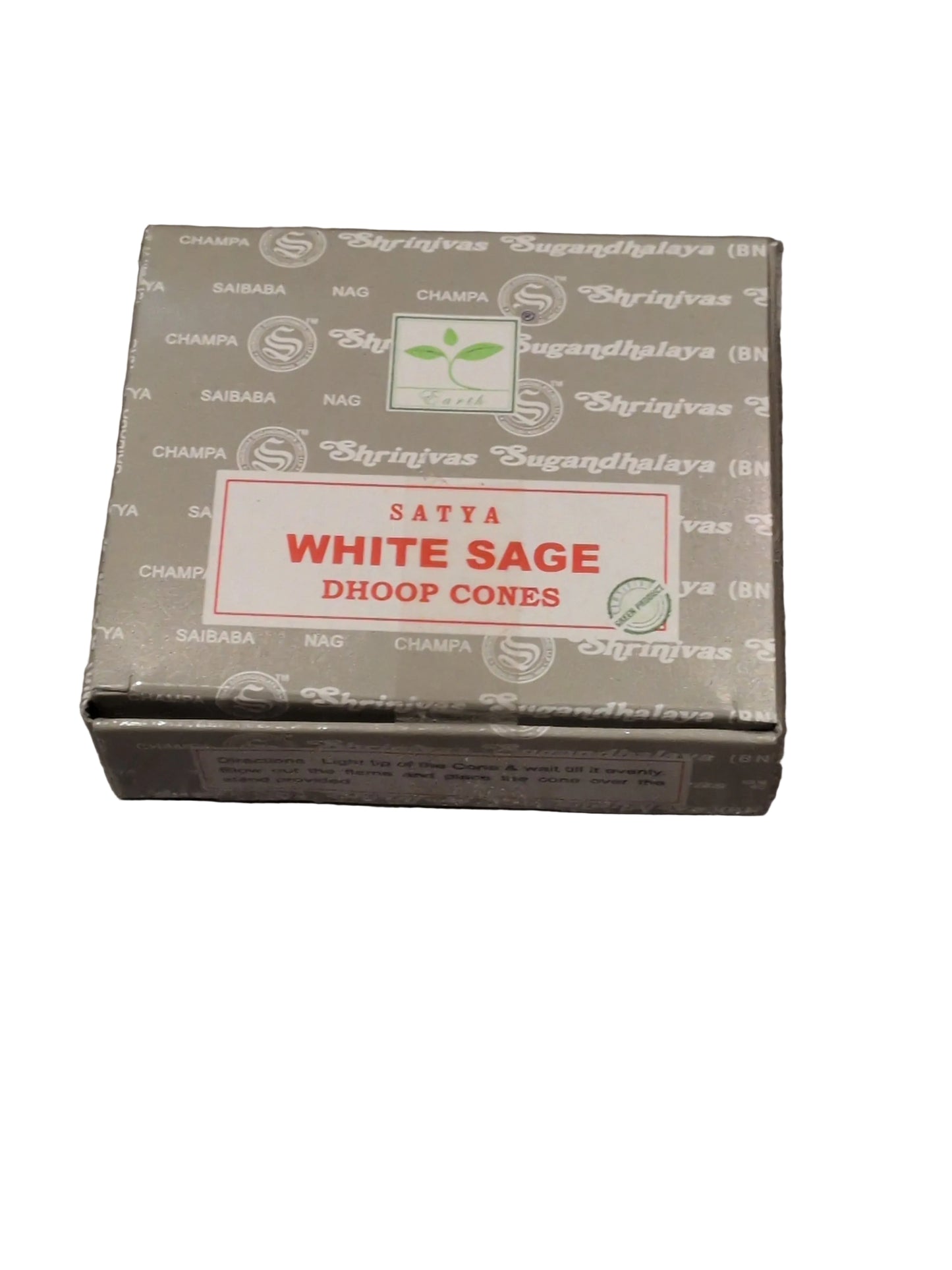 Satya White Sage 12 incense cones