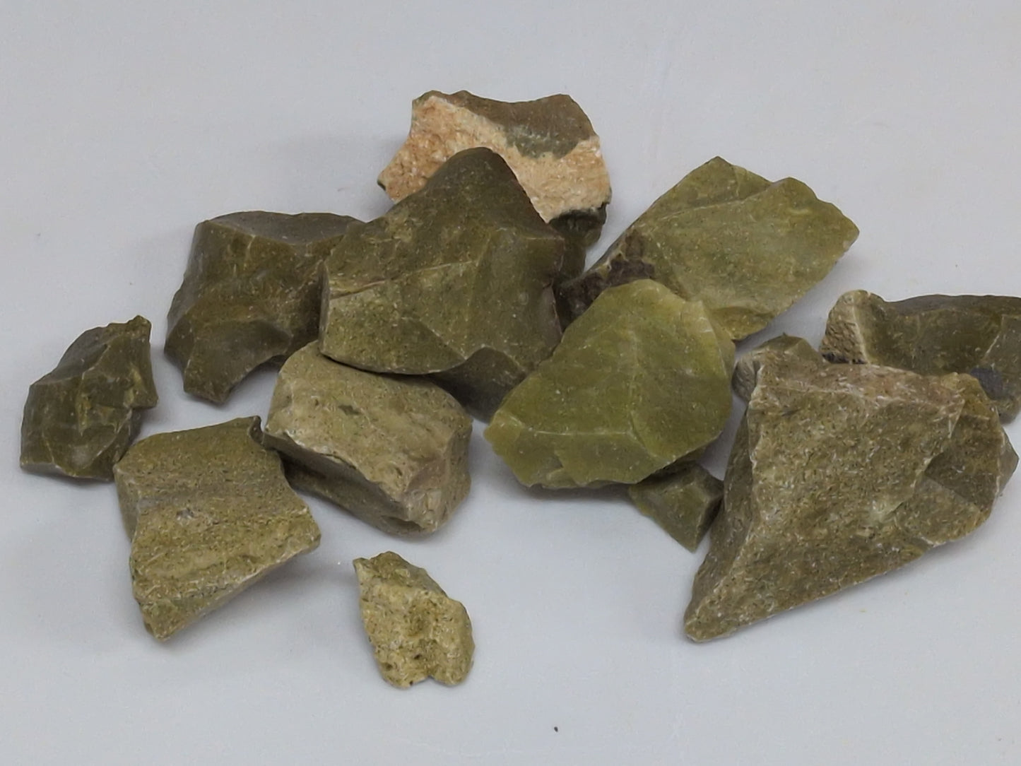 Rough Green Opal stone