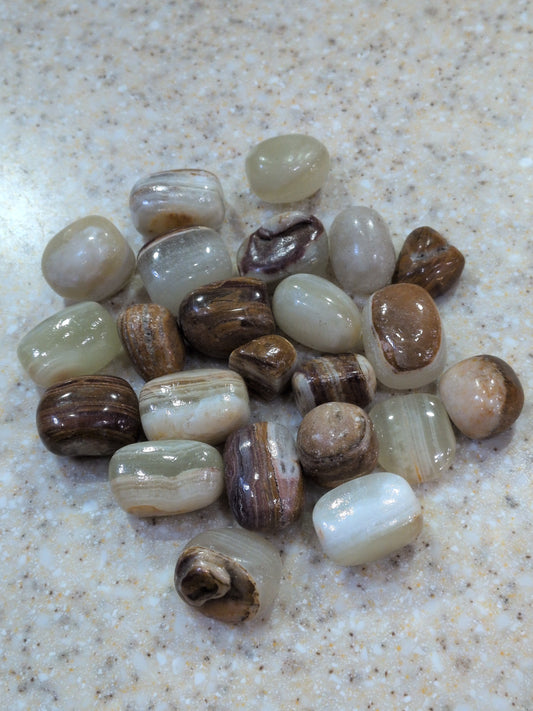 Pakistan Onyx Tumbled stone