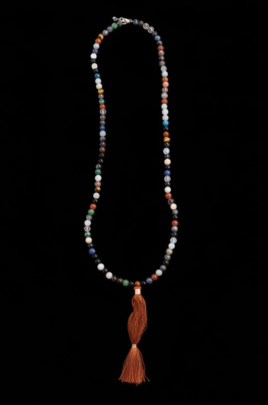 Mixed Gemstone Mala