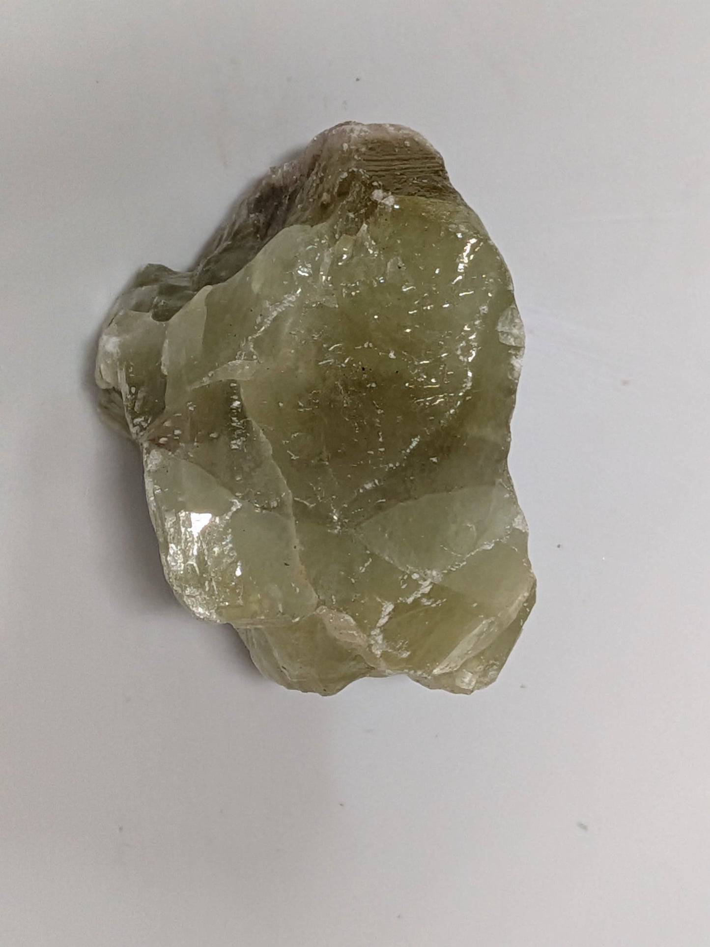Rough Green Calcite stone