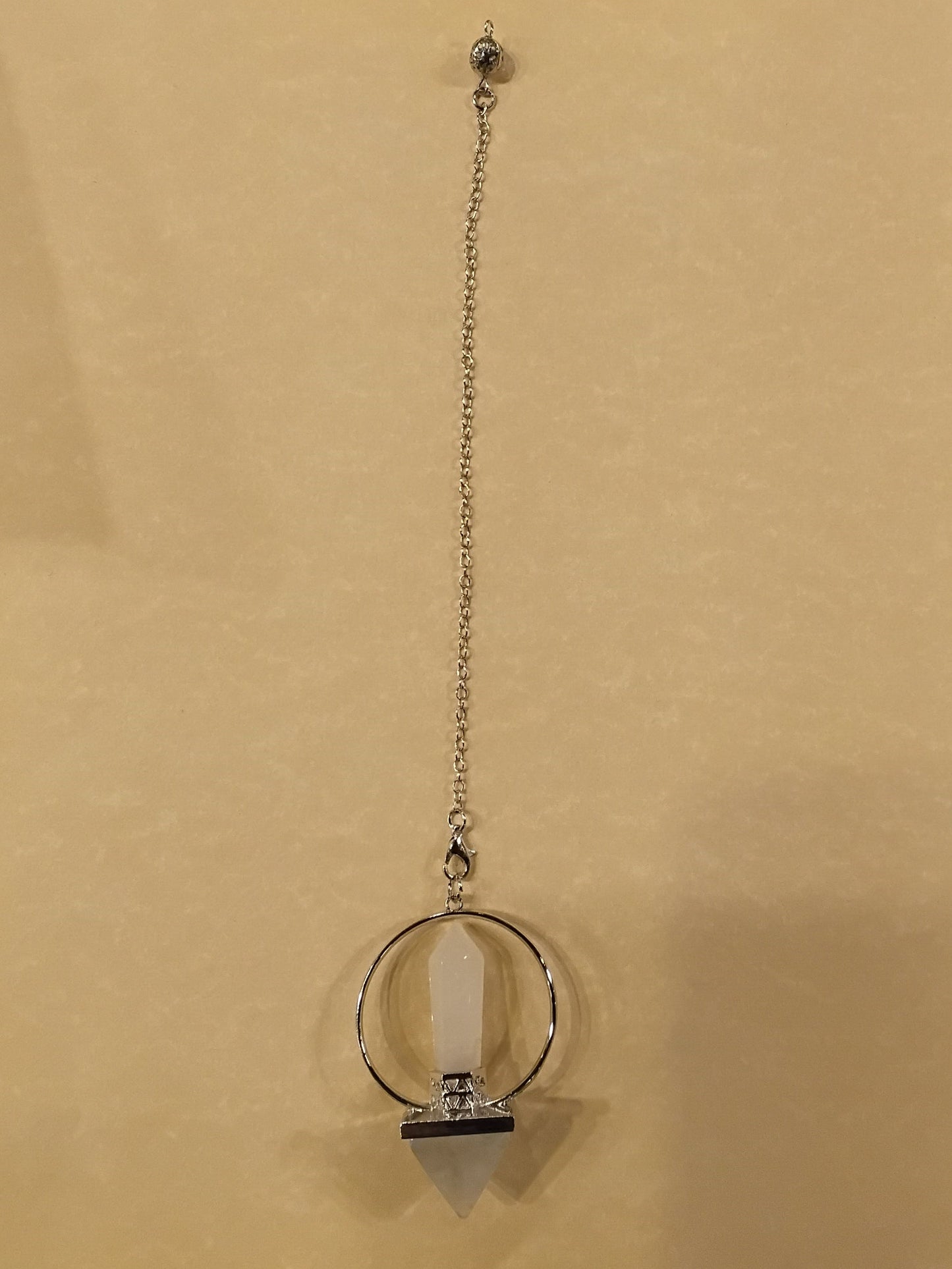 Quartz Pyramid And Point Pendulum