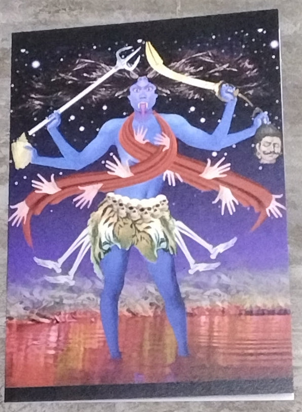 Kali Goddess of Protection and Destruction for Renewal Gift Card