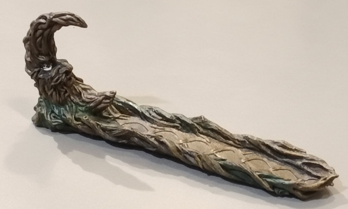 Stylized Moon Incense Burner