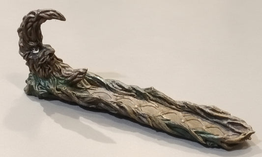 Stylized Moon Incense Burner