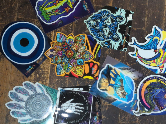 Wild Heart Static Vehicle Decals- Assorted styles