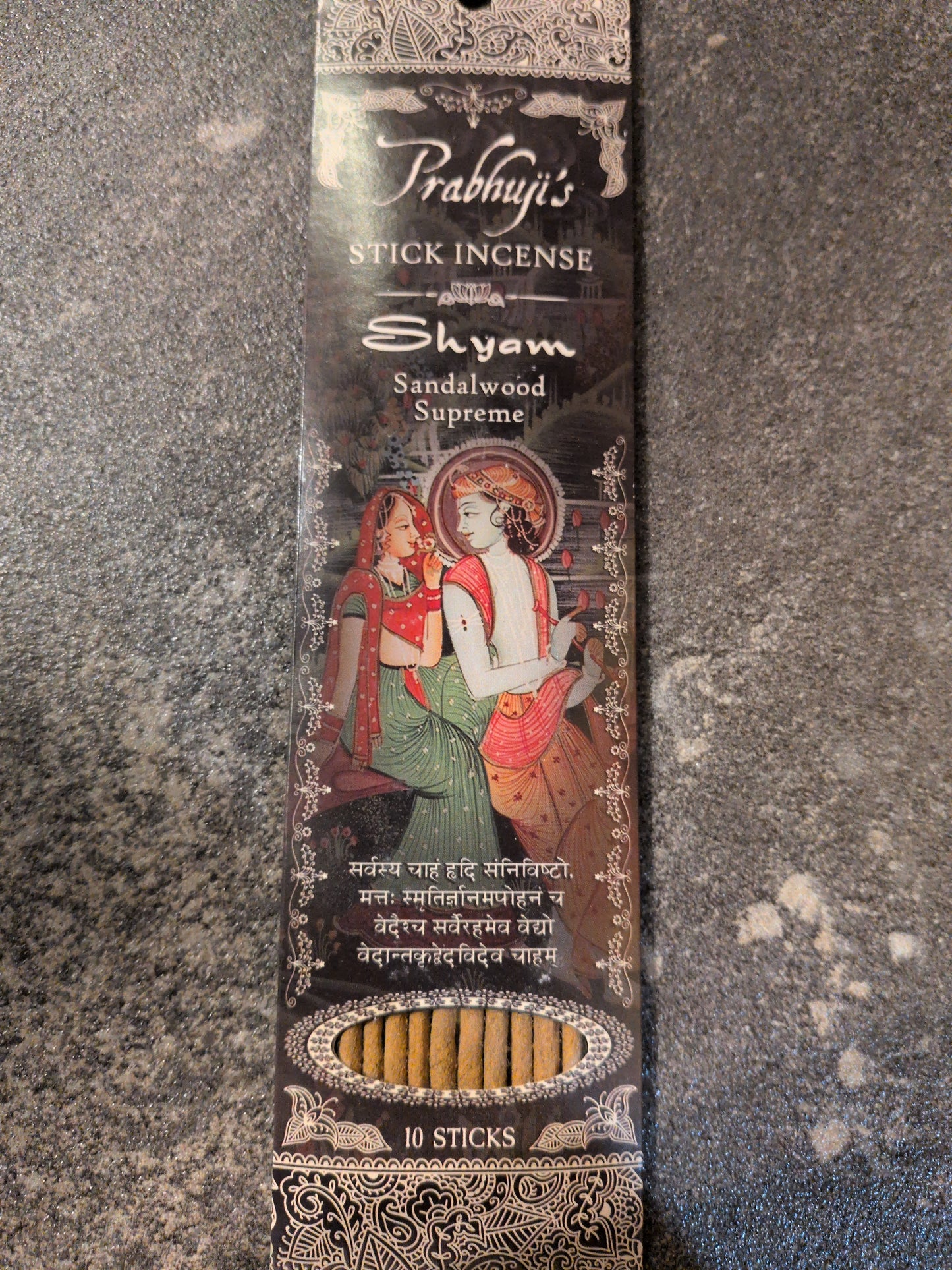 Prabhuji's Incense 10 sticks Shyam