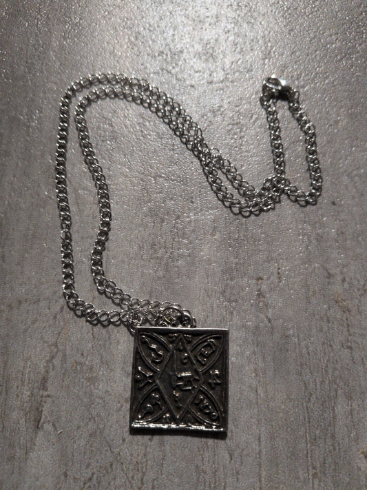 Bring Good Fortune Pewter Pendant w/ Chain