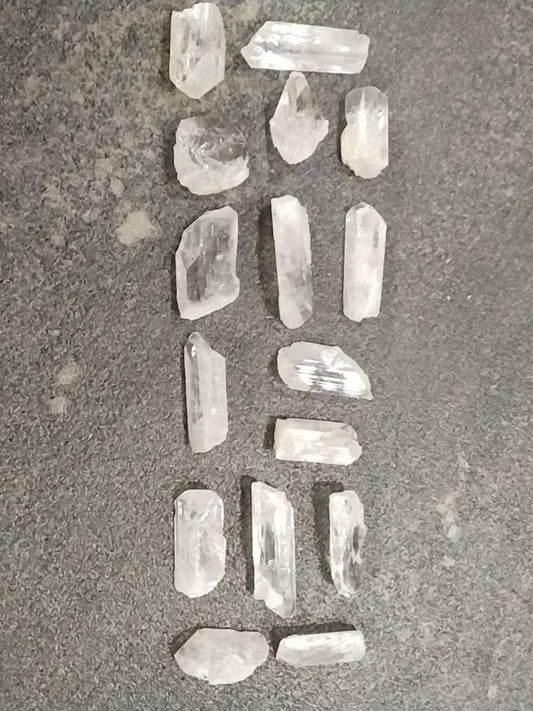 Danburite crystal rough stone