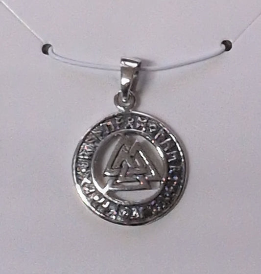 Viking Sterling Silver Pendant (Open Design)
