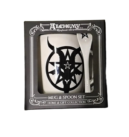 Baphomet Mug With Spoon