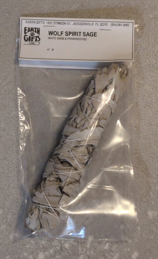 Wolf Spirit Sage White Sage & Frankincense Bundle