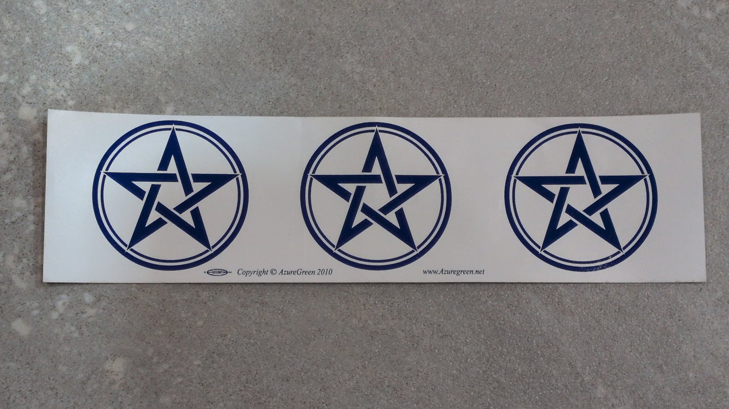 Star of David bumper sticker